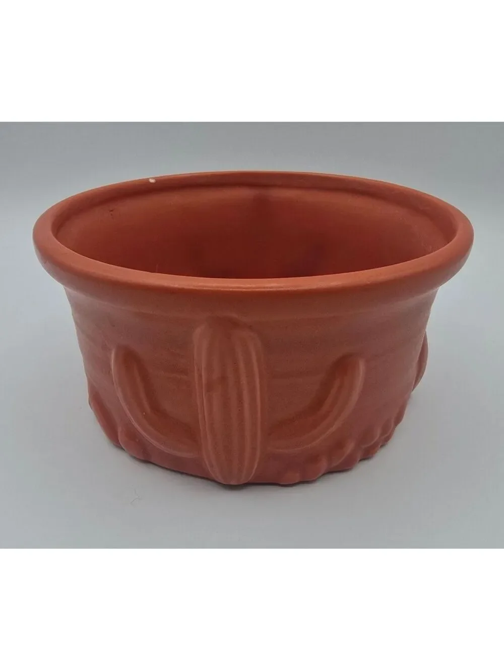Vintage Haeger USA #339 Cactus Planter Terracotta MCM Southwestern Pottery
